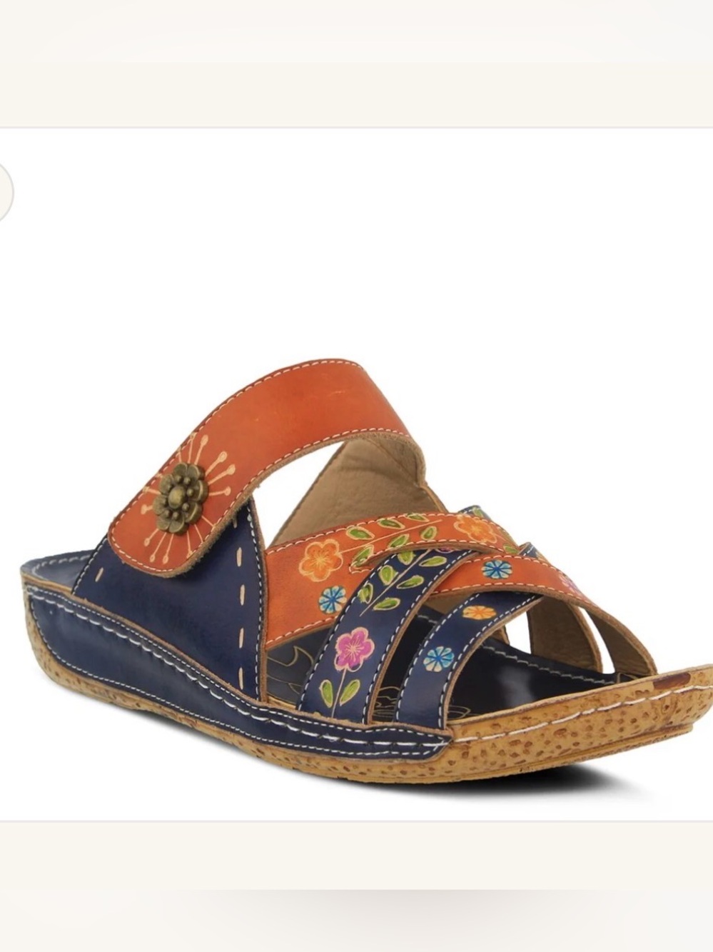 L'Artiste By Spring Step Leigh Wedge Sandal All Mixed Up